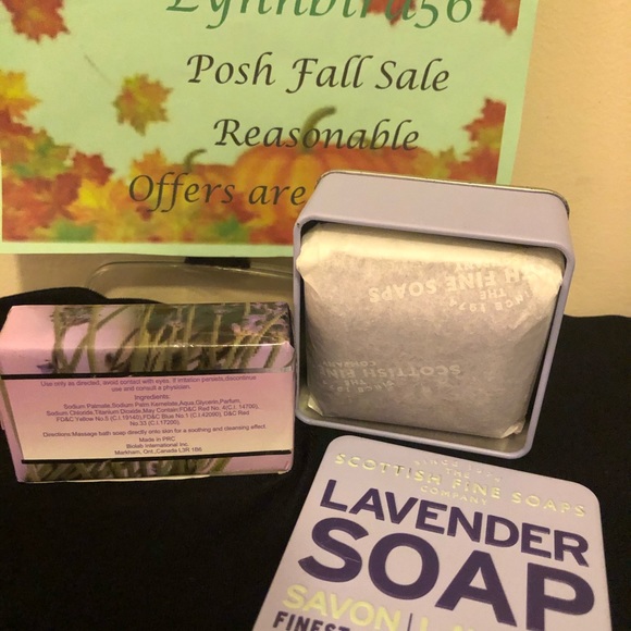 New🌿Lavender Soap in Tin - Picture 4 of 4